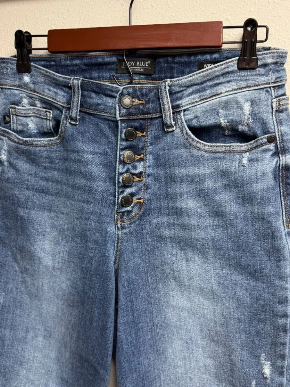 Judy Blue Wide Leg‎ Jeans - Picture 4 of 12